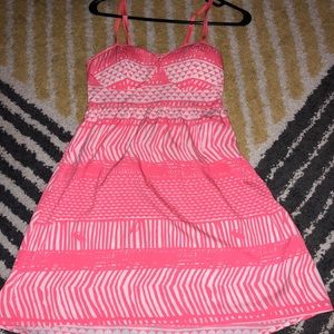 Roxy hot pink dress